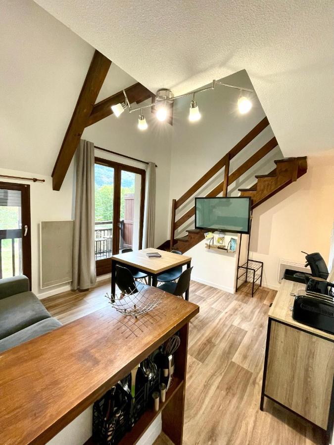 Duplex Du Pailhet, T3 Neuf, Vue Montagne, Parking, Navette Et 2 Velos A Disposition Gratuitement Bagnères-de-Luchon Kültér fotó