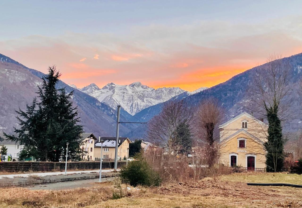 Duplex Du Pailhet, T3 Neuf, Vue Montagne, Parking, Navette Et 2 Velos A Disposition Gratuitement Bagnères-de-Luchon Kültér fotó