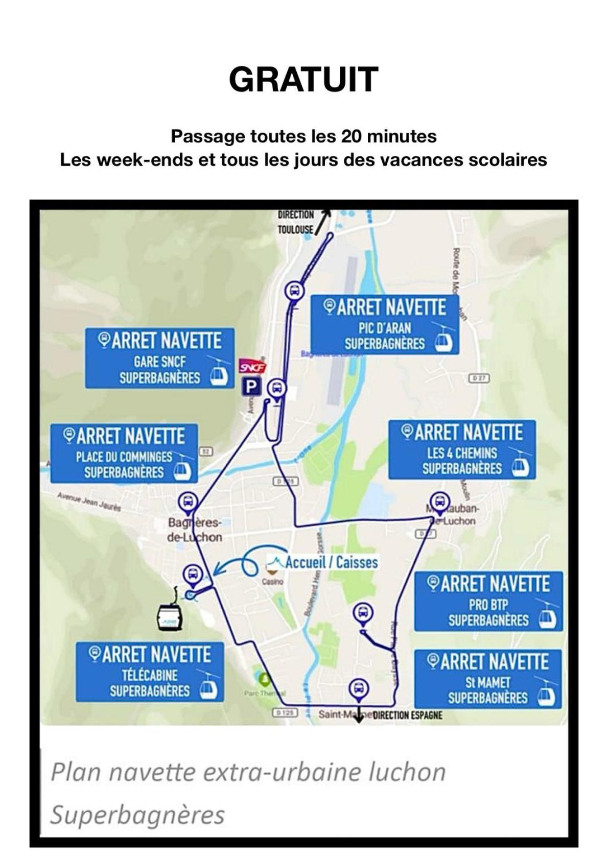 Duplex Du Pailhet, T3 Neuf, Vue Montagne, Parking, Navette Et 2 Velos A Disposition Gratuitement Bagnères-de-Luchon Kültér fotó