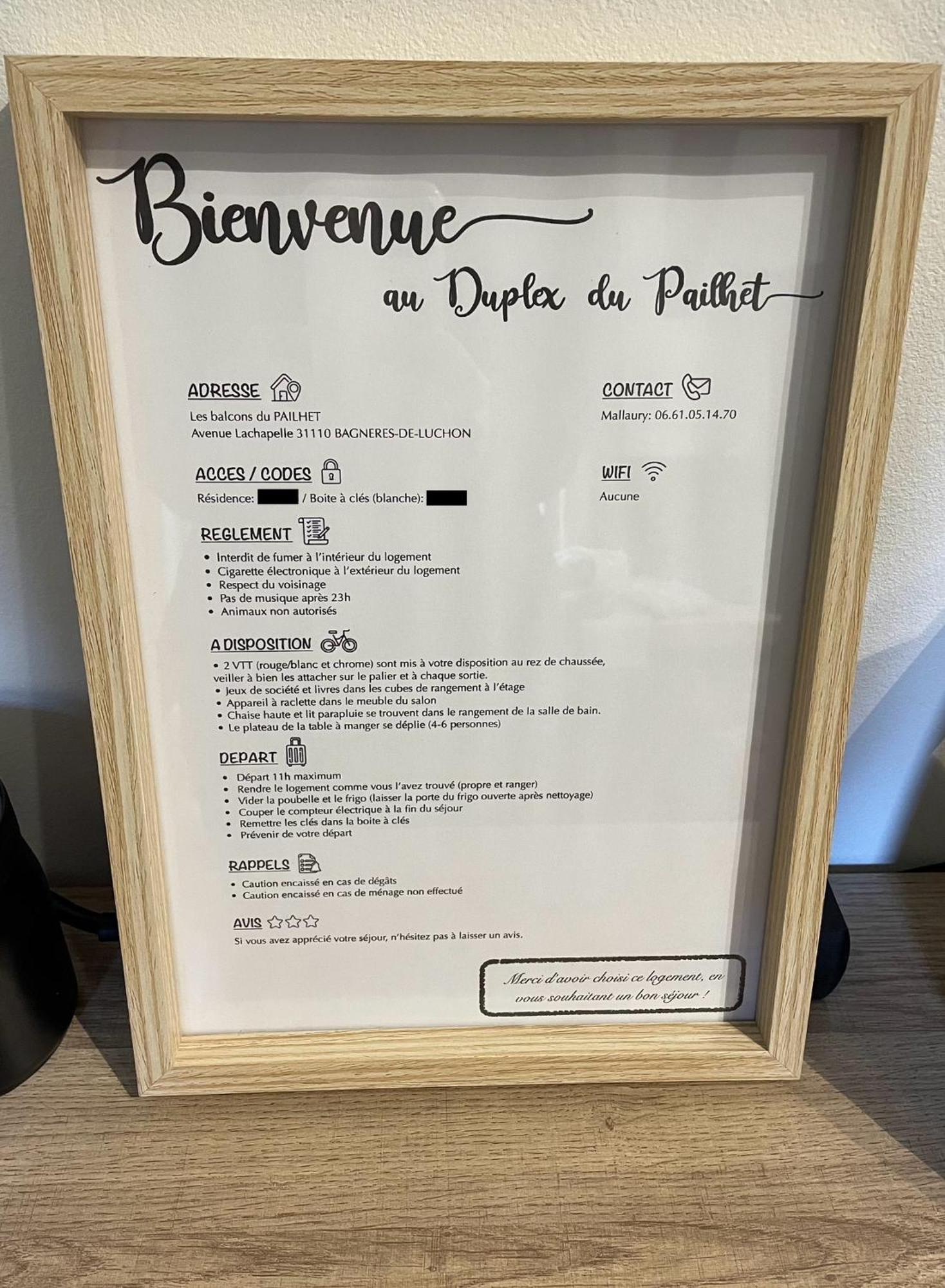 Duplex Du Pailhet, T3 Neuf, Vue Montagne, Parking, Navette Et 2 Velos A Disposition Gratuitement Bagnères-de-Luchon Kültér fotó